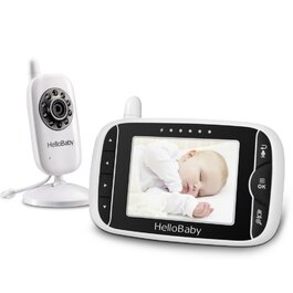 Радіоняня HelloBaby HB32 з камерою та екраном 3.2