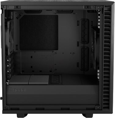 Корпус Fractal Design Define 7 Mini Black, алюміній/сталь, безшумний, Micro ATX, міні-тауер