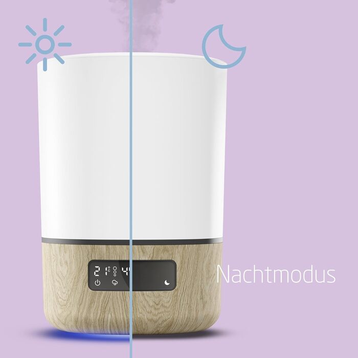 Розумний зволожувач повітря Maxi-Cosi Breathe для дитячої кімнати з ароматизацією, сумісний з Alexa та Google Assistant