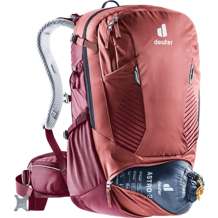 Жіночий велосипедний рюкзак Deuter Trans Alpine 28 SL Caspia-maron, 28 л