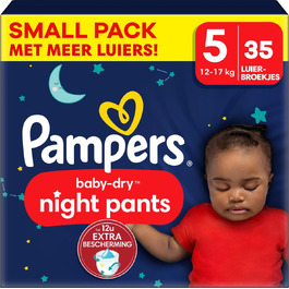 Підгузки-трусики Pampers Baby Dry Night Pants, розмір 5 (12-17 кг), 35 шт