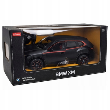 Радіокерована модель автомобіля BMW XM Rastar, чорний, масштаб 1:14