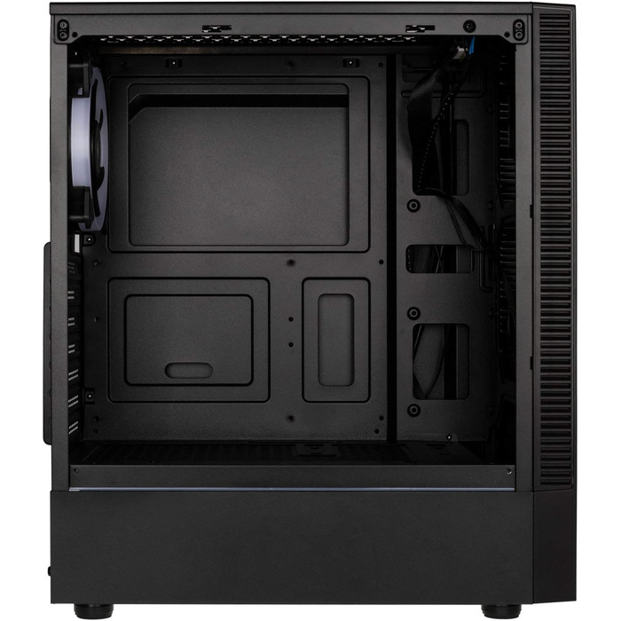 Ігровий корпус Kolink Inspire K9 ARGB Midi-Tower з підсвіткою, скляною панеллю та підтримкою RGB, чорний