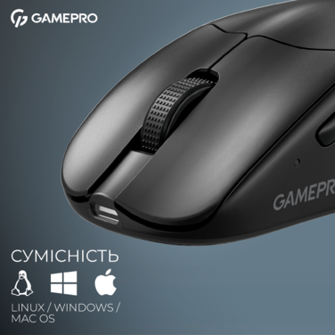 Бездротова миша GamePro Asgard Surt (GM017B)