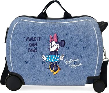 Дитяча валіза Disney Minnie Make It Rain Bows, синя, універсальна