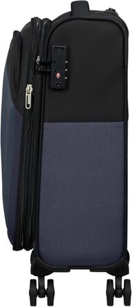 Валіза American Tourister Daring Dash Spinner L, розширювана, 77 см, 107/117 л, чорна/сіра