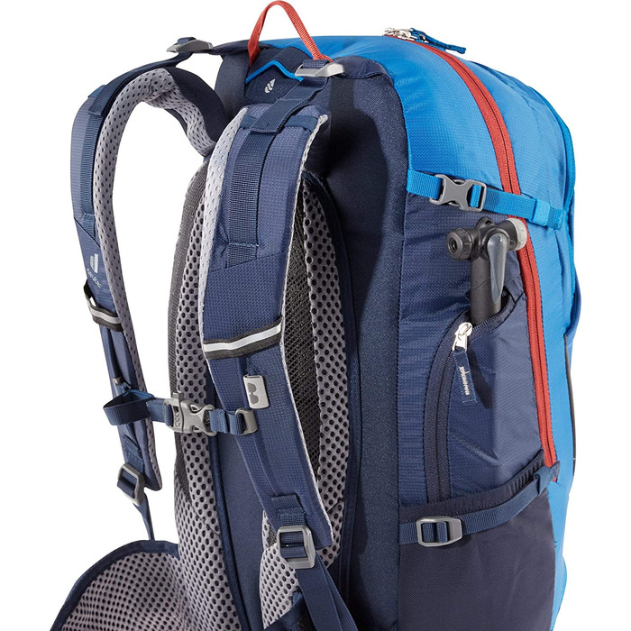 Рюкзак для велосипедистів Deuter Trans Alpine 30 л, синій, для подорожей і спорту