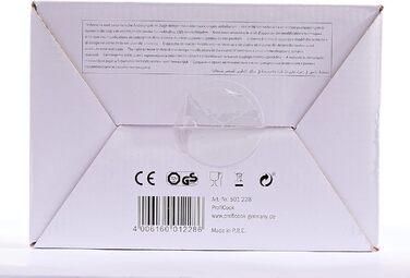 Електрочайник ProfiCook зі скла та нержавіючої сталі з LED-підсвіткою, 0,5 л, 1100 Вт, з індикацією рівня води, модель PC-WKS 1228