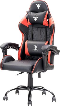 Ігрове крісло iTek Rhombus PF10, полівінілхлорид, стандартне