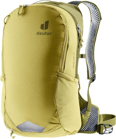 Велосипедний рюкзак Deuter Race Air 10 л, Linden-cactus, вентиляція спини