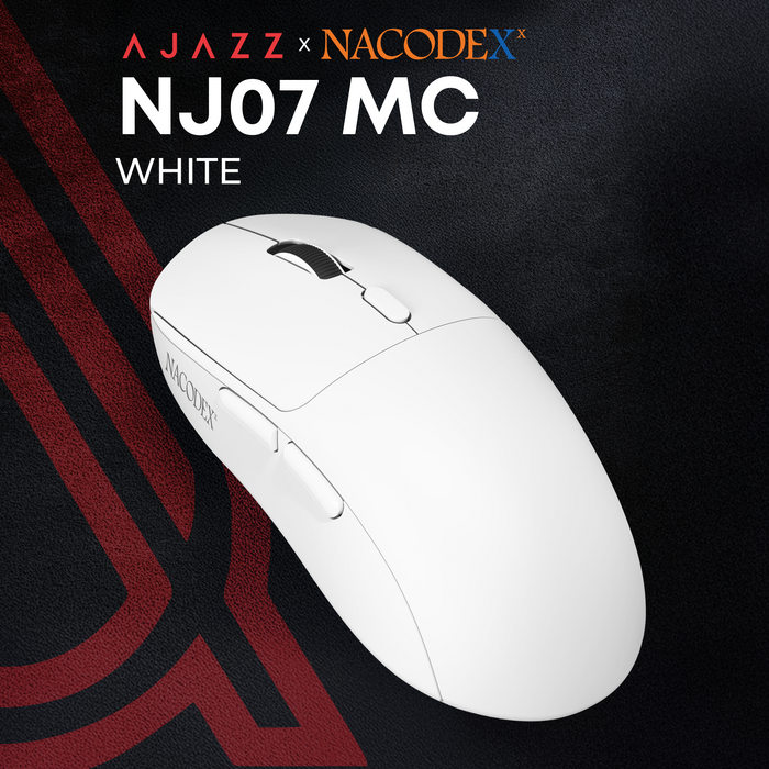 Бездротова миша Ajazz x Nacodex NJ07 MC White (NJ07-MC-W)