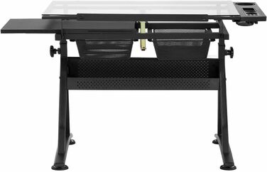 Стіл для малювання Fromm & Starck Star_Desk_09, архітектурний, робочий, зі склоповерхнею, регульований нахил, 120x60x90 см