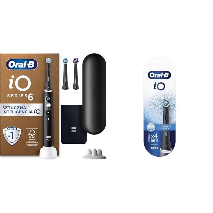 Електрична зубна щітка Oral-B iO Series 6, чорна