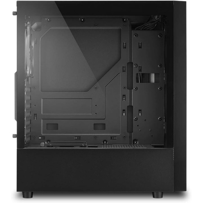 Корпус для ПК Sharkoon RGB Slider з підсвіткою, чорний