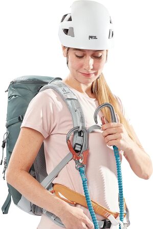 Жіночий туристичний рюкзак Deuter Trail 16 SL 16 л бірюзовий (2024) для альпінізму та походів