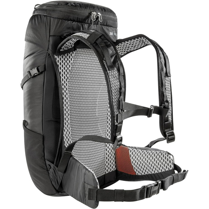 Рюкзак Tatonka Hike Pack 22 л чорний – легкий туристичний рюкзак із вентиляцією спини та дощовиком