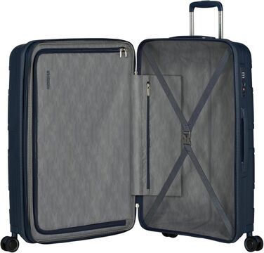 Набір валіз American Tourister Skymax 3 шт. синій (Midnight Blue) - міцні та стильні
