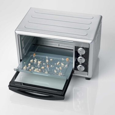 Духовка електрична Ariete Bon Cuisine 250, 25 літрів, срібляста - з конвекцією, 6 режимів, таймер 60 хв, до 230°C, 1500 Вт