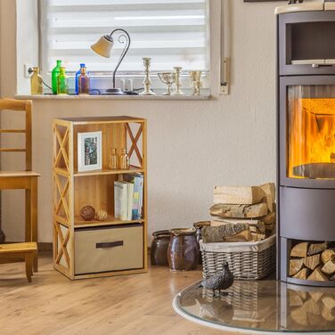 Бамбукова полиця для ванної кімнати Relaxdays
