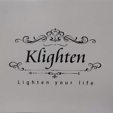 Klighten LED настінний світильник для вулиці, 2 шт, 3000K, IP65, алюмінієвий, чорний, для дому, саду та тераси