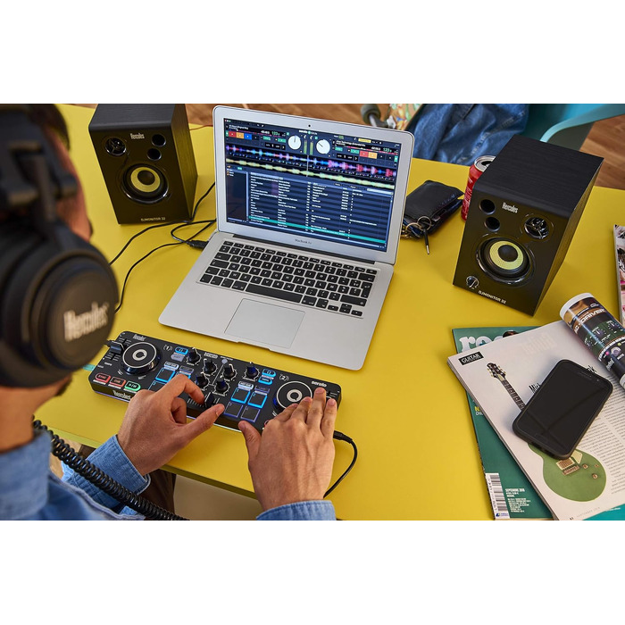 Монітори активні Hercules DJMonitor 32 - 2x15 Вт RMS, для DJ та музикантів