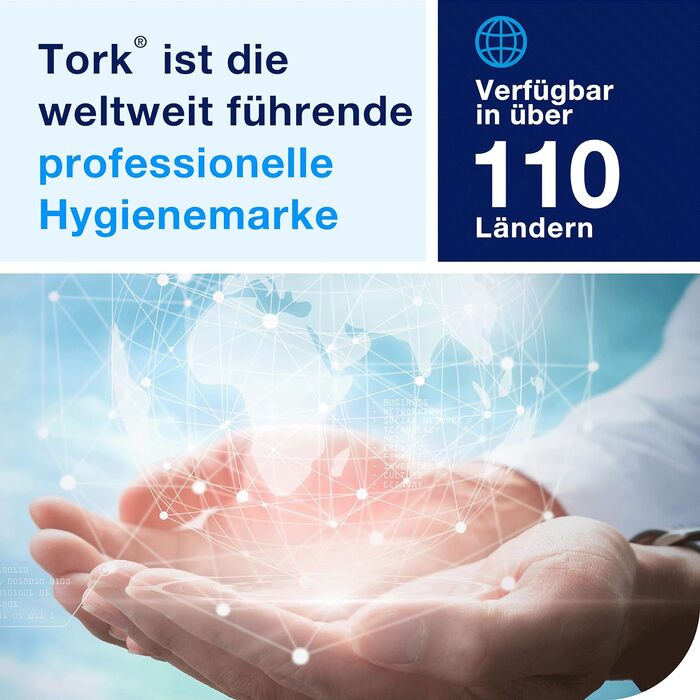 Диспенсер для туалетного паперу Tork 557000 T4 білий, для малих рулонів, гігієнічний, Elevation Design
