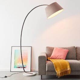 Світильник стельовий Lightbox з тканинним абажуром, 50 см, металік/текстиль, тауп
