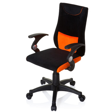 Дитячий офісний стільчик Kiddy Pro Al Orange hjh OFFICE