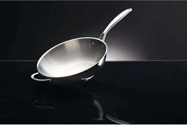 Wok Napoleon 12 дюймів з нержавіючої сталі
