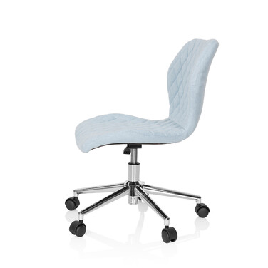 Дитячий офісний стілець JOY II, світло-блакитний, тканина hjh OFFICE