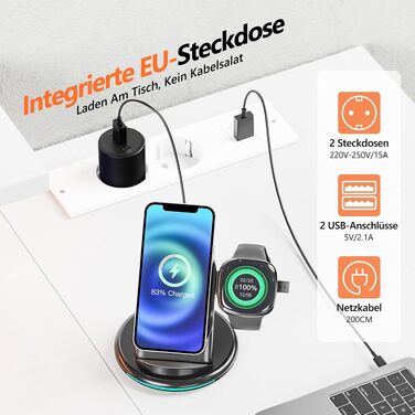 Кутовий ігровий стіл YOUDENOVA L-подібний з LED-підсвіткою, 4 шухлядами та розеткою, комп'ютерний стіл для геймерів та офісу з полицею для монітора, білий, 142x107 см