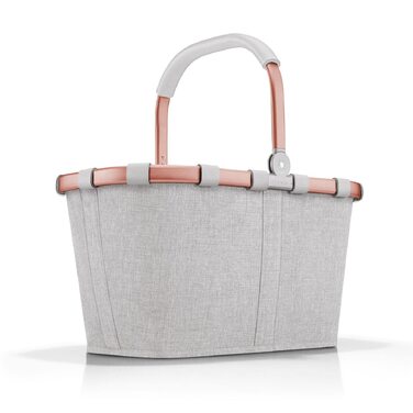 Складана сумка-кошик для покупок reisenthel carrybag twist Sky Rose — водонепроникна та містка