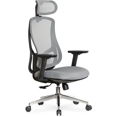 Крісло Mealux Flow Fabric Grey (арт. HF-B30 F/G)
