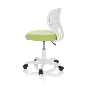 Дитячий стілець для письмового столу KIDDY TOP W, оббивка тканина, зелений, hjh OFFICE
