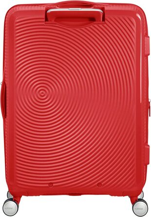Валіза American Tourister Soundbox розширювана, 67 см, 81 л, червона, з TSA замком, поліпропілен, спінер