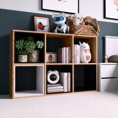 Стелаж TopEshop 110 x 75 x 30 см, дуб артизан