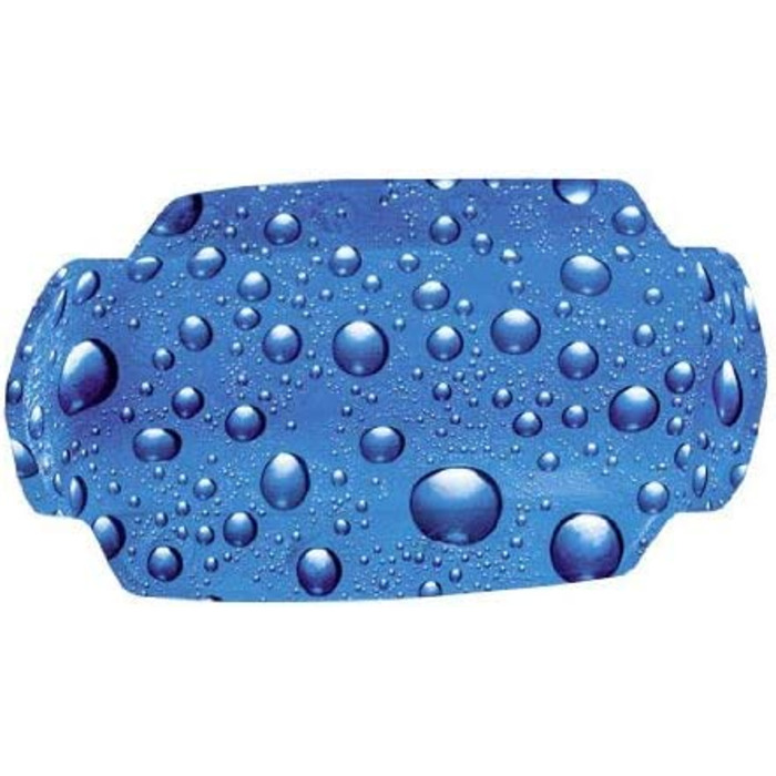Подушка для шиї Kleine Wolke Bubble, ПВХ, морська синь, 32x22 см