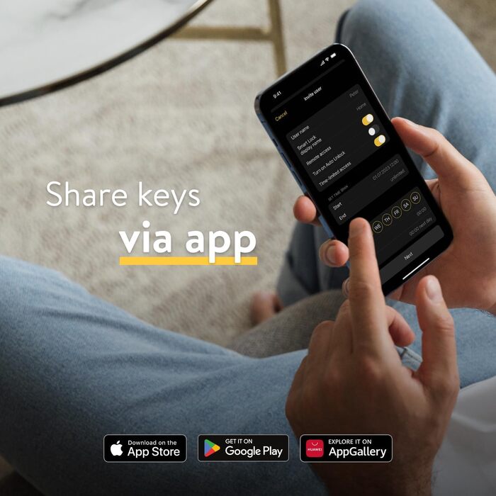 Розумний замок Nuki Smart Lock 3.0 білий, електронний дверний замок для безключового доступу, легке встановлення, сертифікат AV-TEST