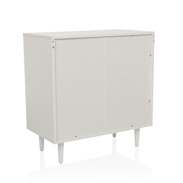 Сервант / комод LYKKJA 77x39,5x72 см 2 шухляди 2 двері білий hjh LIVING