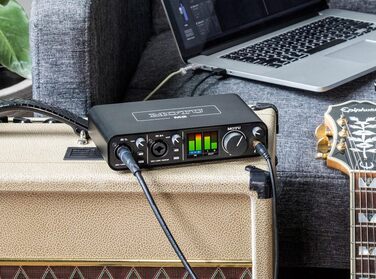 MOTU M2 - Аудіоінтерфейс USB 2.0, 2 входи/2 виходи, 24-біт/192 кГц