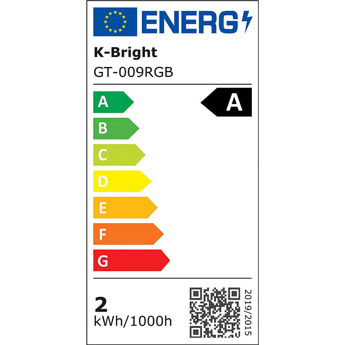 K-Bright LED акумуляторна настільна лампа, димована, бездротова, тепле світло 3000K+RGB, USB-C, алюміній, IP54, чорна, 2 шт.