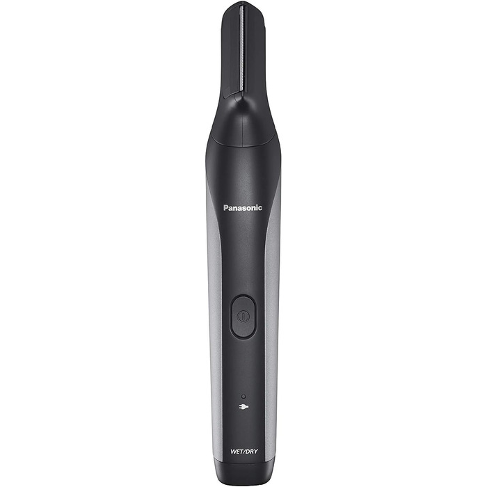 Тример для тіла чоловічий Panasonic ER-GK80-S503, акумуляторний, сталеві леза, i-Shaper, 20 налаштувань довжини, чорний
