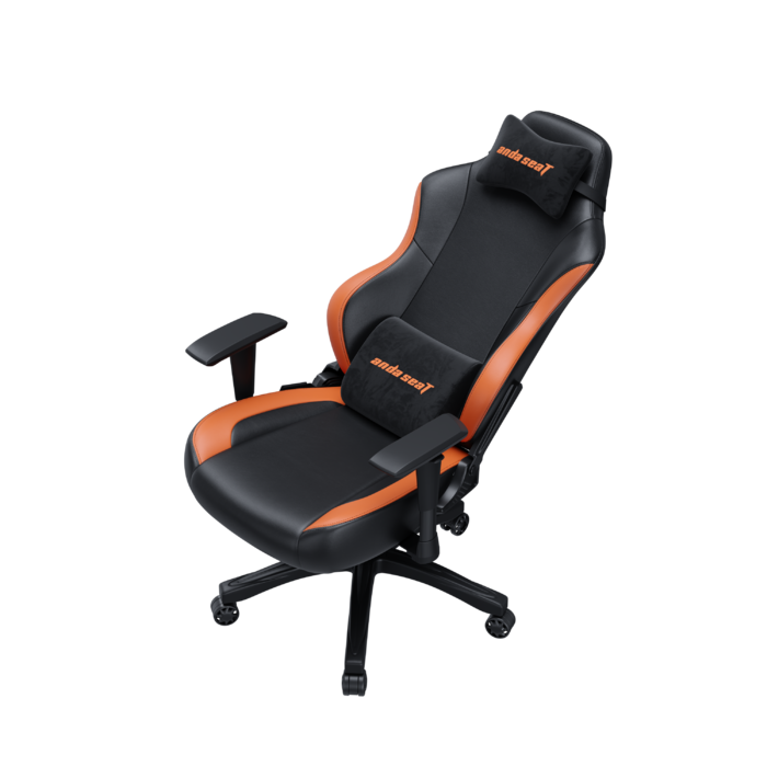 Крісло ігрове Anda Seat Luna Color Size L Black/Orange PVC
