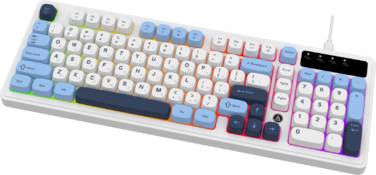Дротова клавіатура Ajazz AF98 Glacier Blue (AF98-GB)
