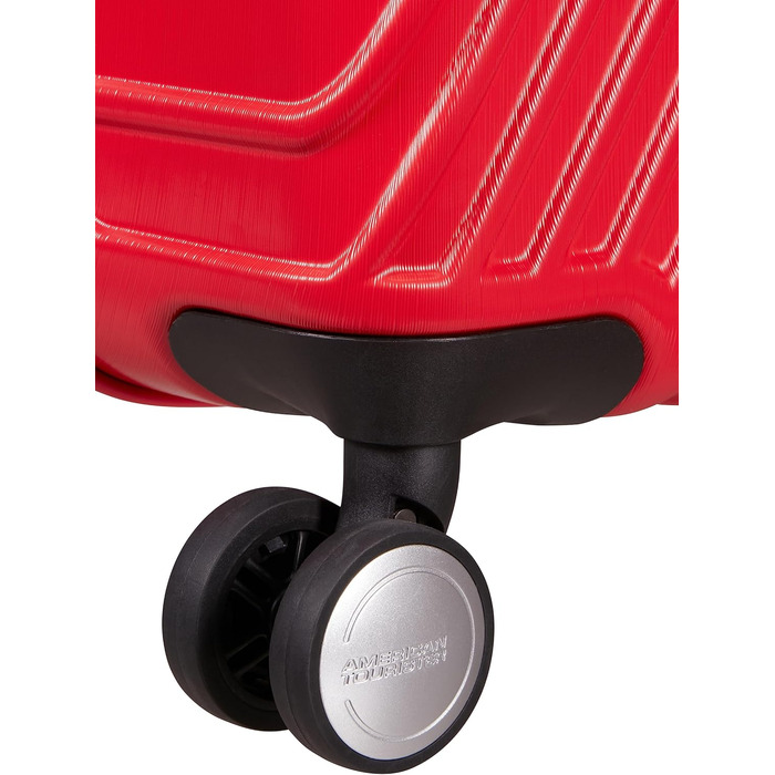 Валіза American Tourister Mickey Clouds, розширювана, 66 см, 63/70 л, червона, на колесах, середня