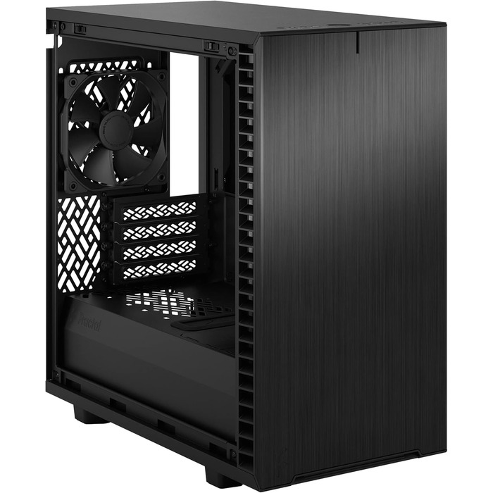 Корпус Fractal Design Define 7 Mini Black, алюміній/сталь, безшумний, Micro ATX, міні-тауер