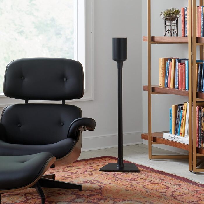 Стійки для колонок Sonos Era 100 Sanus WSSE12 чорні, фіксована висота (пара)