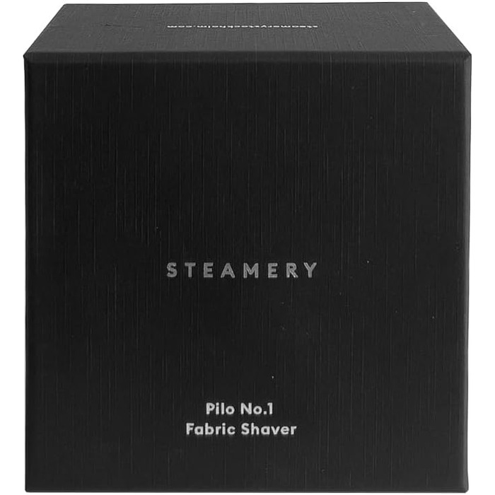 Електрична машинка для видалення кошлатання Steamery Pilo 1, USB, чорна, для одягу та текстилю