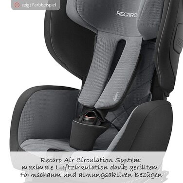 Дитяче автокрісло RECARO Optiafix, червоне, ISOFIX