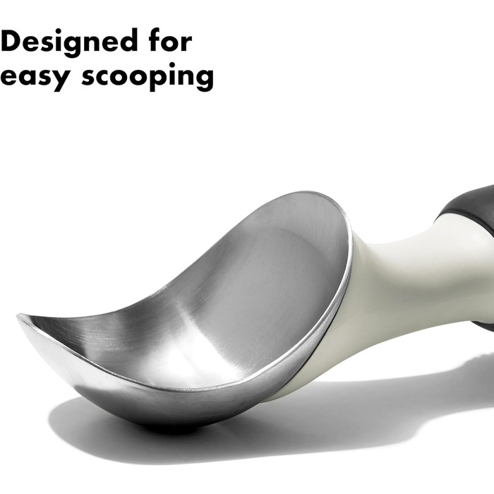 Порційна ложка OXO Good Grips з нержавіючої сталі, чорна - 11295200